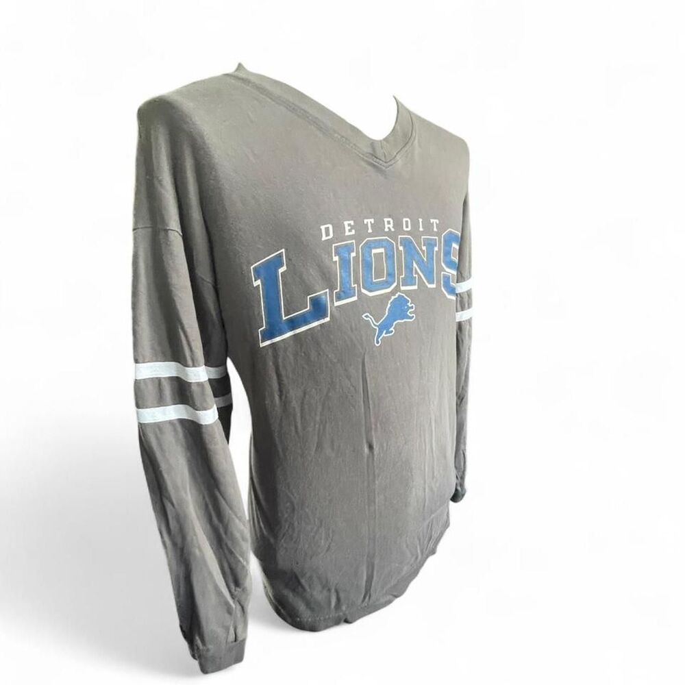 NFL Men's Grey and Blue Long Sleeve T-shirt Size Large - Picture 3 of 8